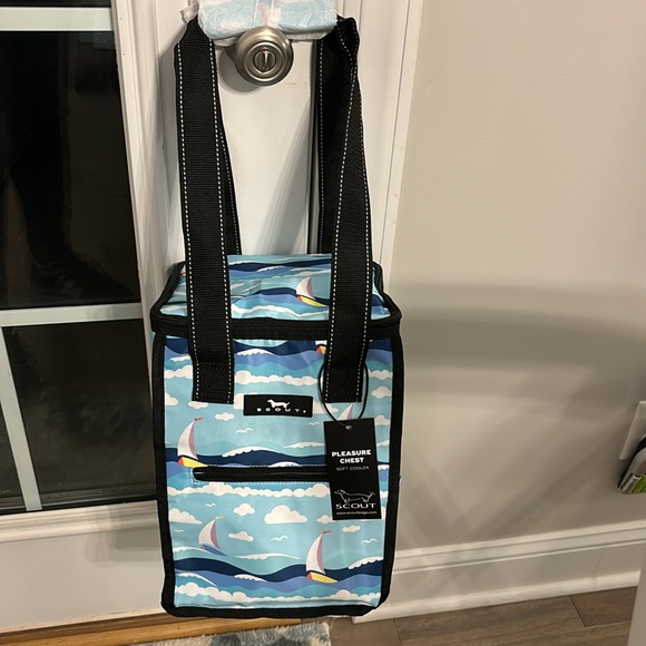 NEW WITH TAGS Scout Totes Ma Boats Pleasure Chest Soft Cooler - Picture 5 of 16